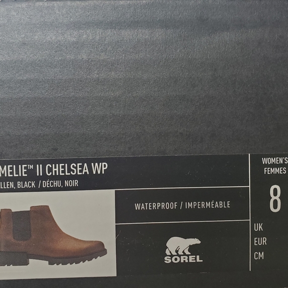 New Sorel Emelie II Chelsea Ankle Boots - Picture 8 of 10